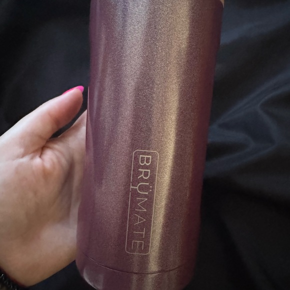 BRUMATE | NWOT Hopsulator SLIM Glitter Rose Gold | 12oz SLIM Cans - Picture 6 of 10